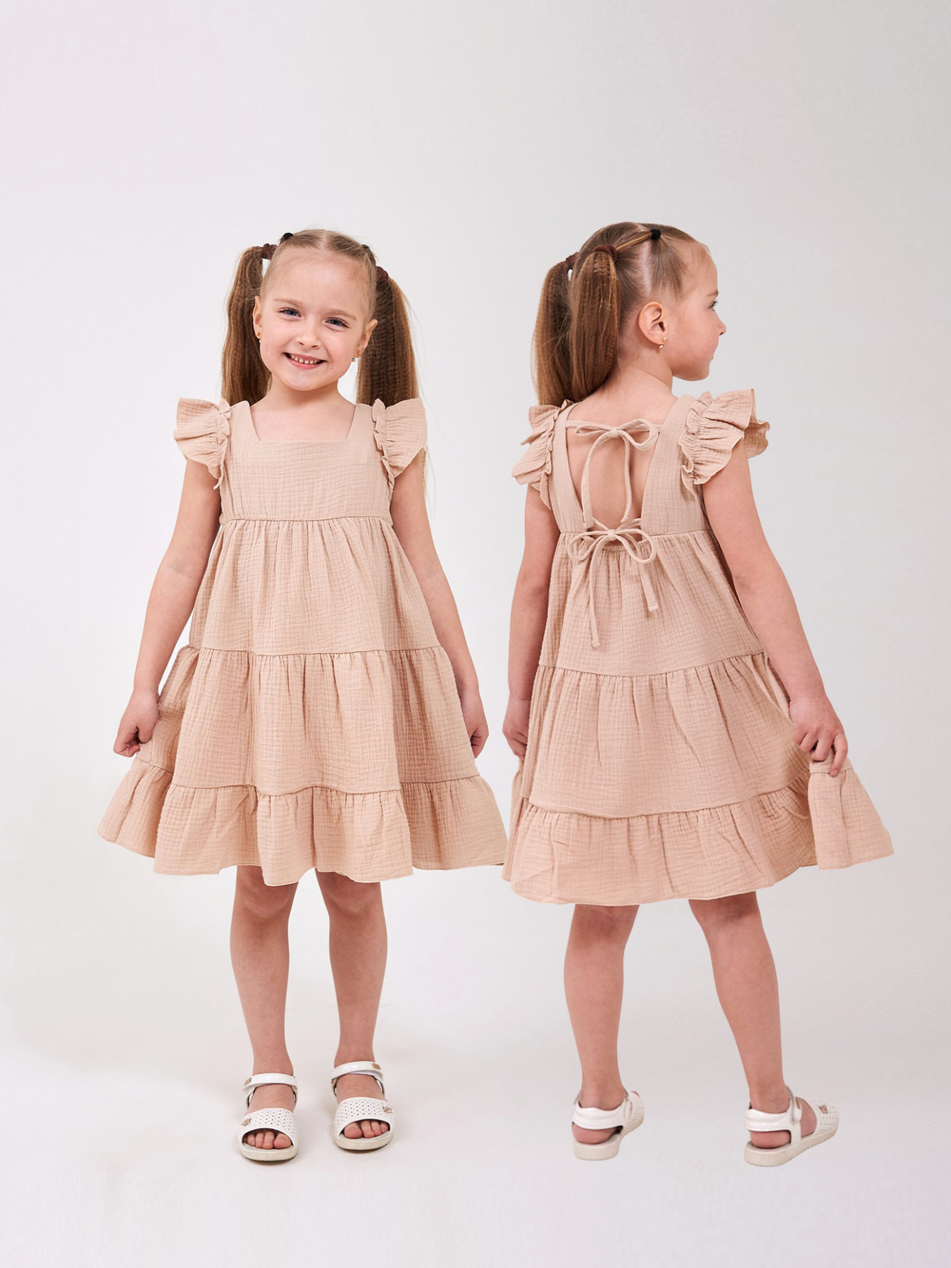 Сукні SMIL модель smil_120481-1-bezevyj Фото