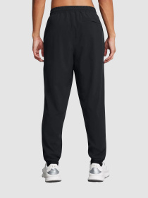 Штани Under Armour Rival Wide Leg Pant Black модель 1386557-001 Фото