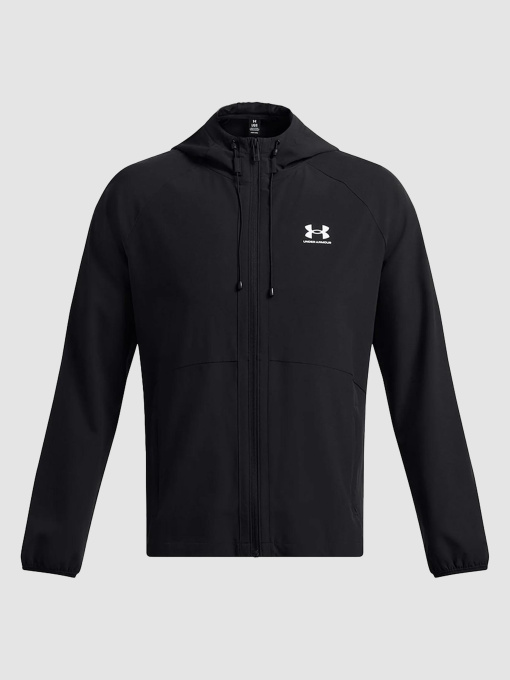 Куртки и дубленки Under Armour Vibe Woven Jacket Black модель 6003001-001 Фото