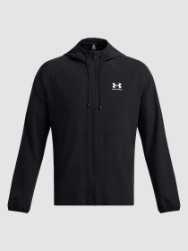 Куртки и дубленки Under Armour Vibe Woven Jacket Black модель 6003001-001 Фото