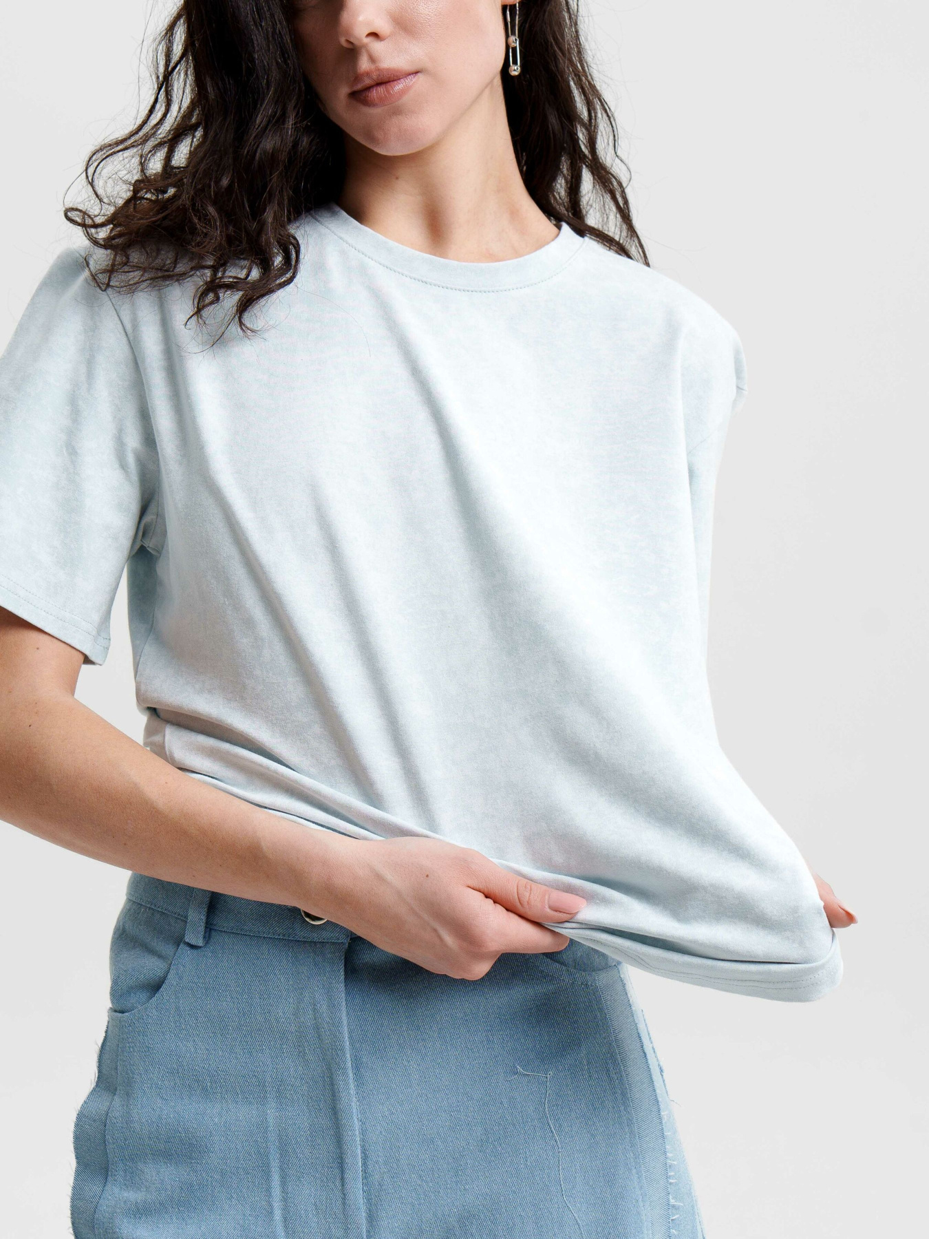 Футболки і поло Emmelie Delage BASIC CRINKLE модель o_FTBBASCR-03 Фото
