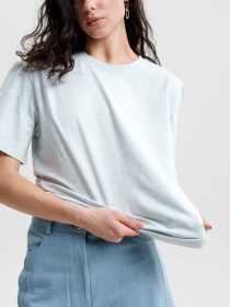 Футболки і поло Emmelie Delage BASIC CRINKLE модель o_FTBBASCR-03 Фото