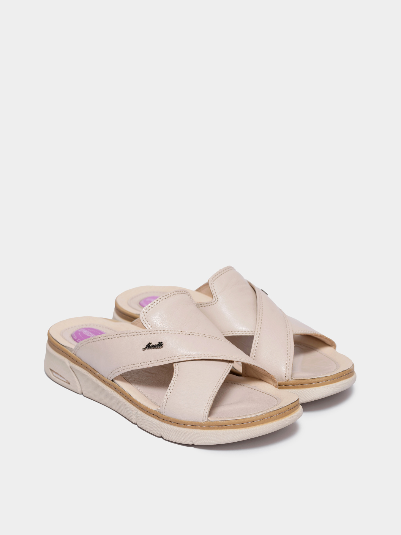 Шлёпанцы Forelli модель 1655-Beige Фото