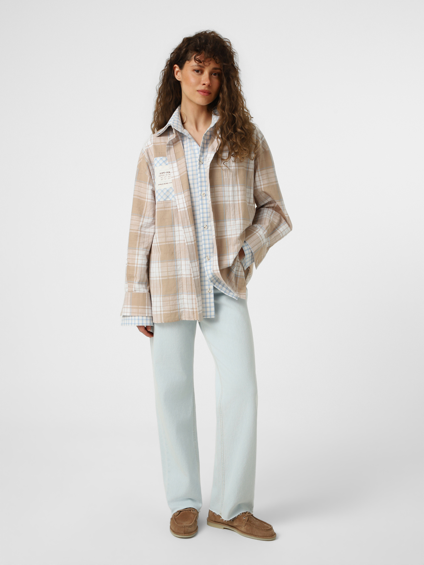 Рубашки Emmelie Delage x INTERTOP модель int_RBDOUB 16 Фото
