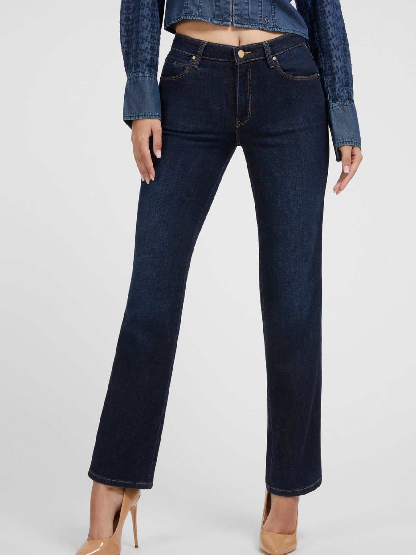 Джинси GUESS модель W3YA15.D4U54;CADA Фото