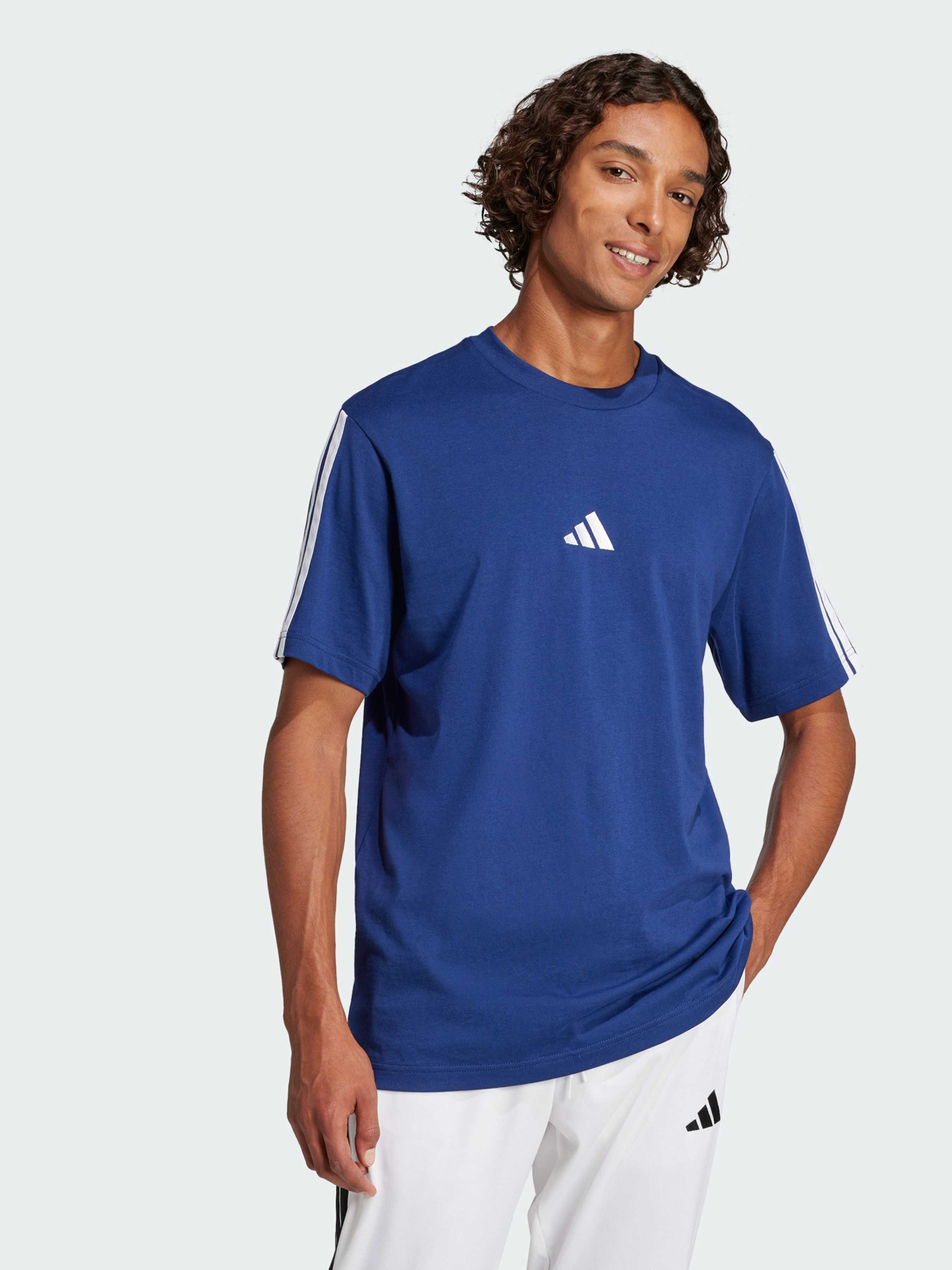 Футболки и поло Adidas Adidas Essentials модель JW1950 Футболки и поло Adidas Adidas Essentials модель JW1950 Фото
