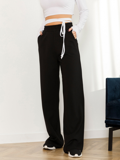 Штани ISSA Plus модель 13170_black Фото