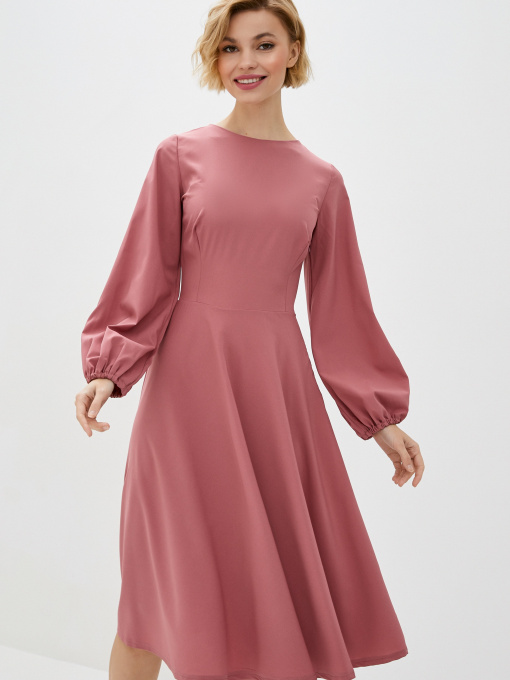 Сукні ISSA Plus модель 12563_darkpink Фото
