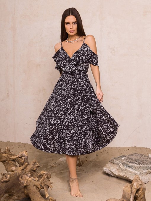 Сукні ISSA Plus модель 11494A_черный Фото