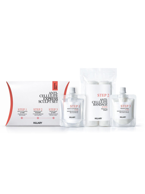 Антицеллюлитный экспресс-набор Hillary Anti-Cellulite EXPRESS Sculpt Set Hillary модель M-11-158 Фото