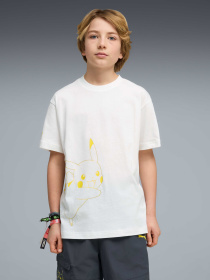 Футболки і поло PUMA x Pokemon Graphic Tee модель 634944 Фото