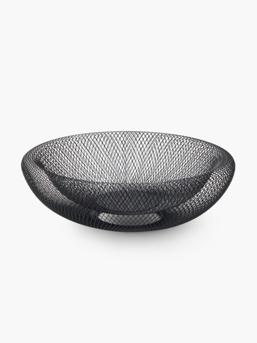 Корзина для фруктов металлическая черная MBM HOME модель KP-144 BLACK Фото