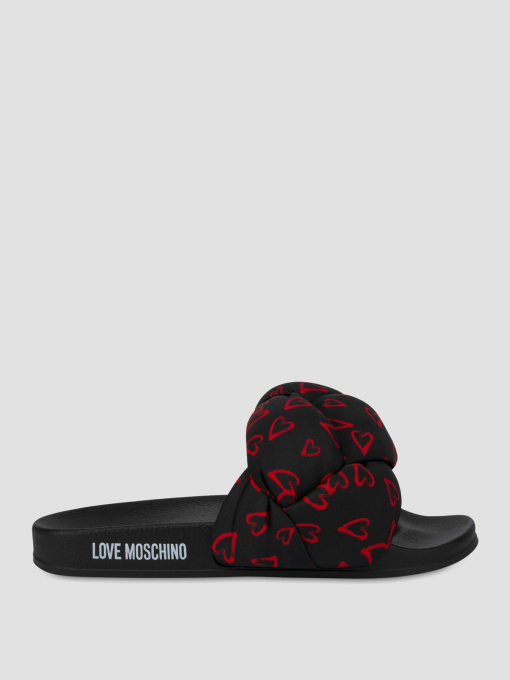 Шльопанці Moschino модель JA28312G0I.IW1;00A Фото