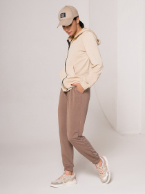 Костюми ISSA Plus модель 13103B_brownbeige Фото