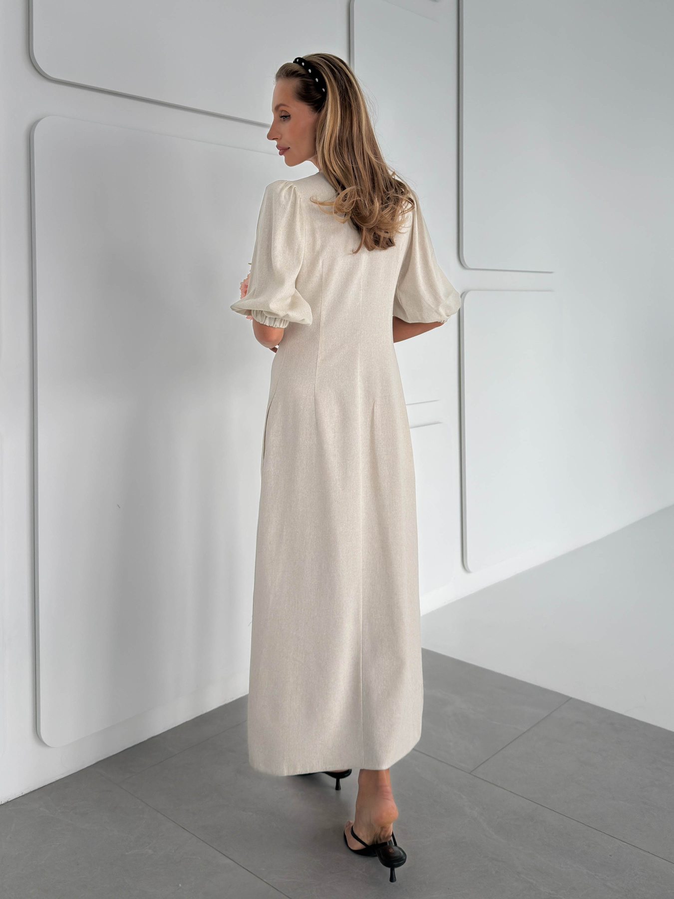 Платья Jadone Fashion модель Suknya_Lavita_bej Фото