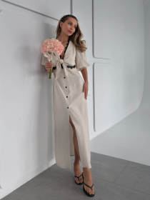 Платья Jadone Fashion модель Suknya_Lavita_bej Фото