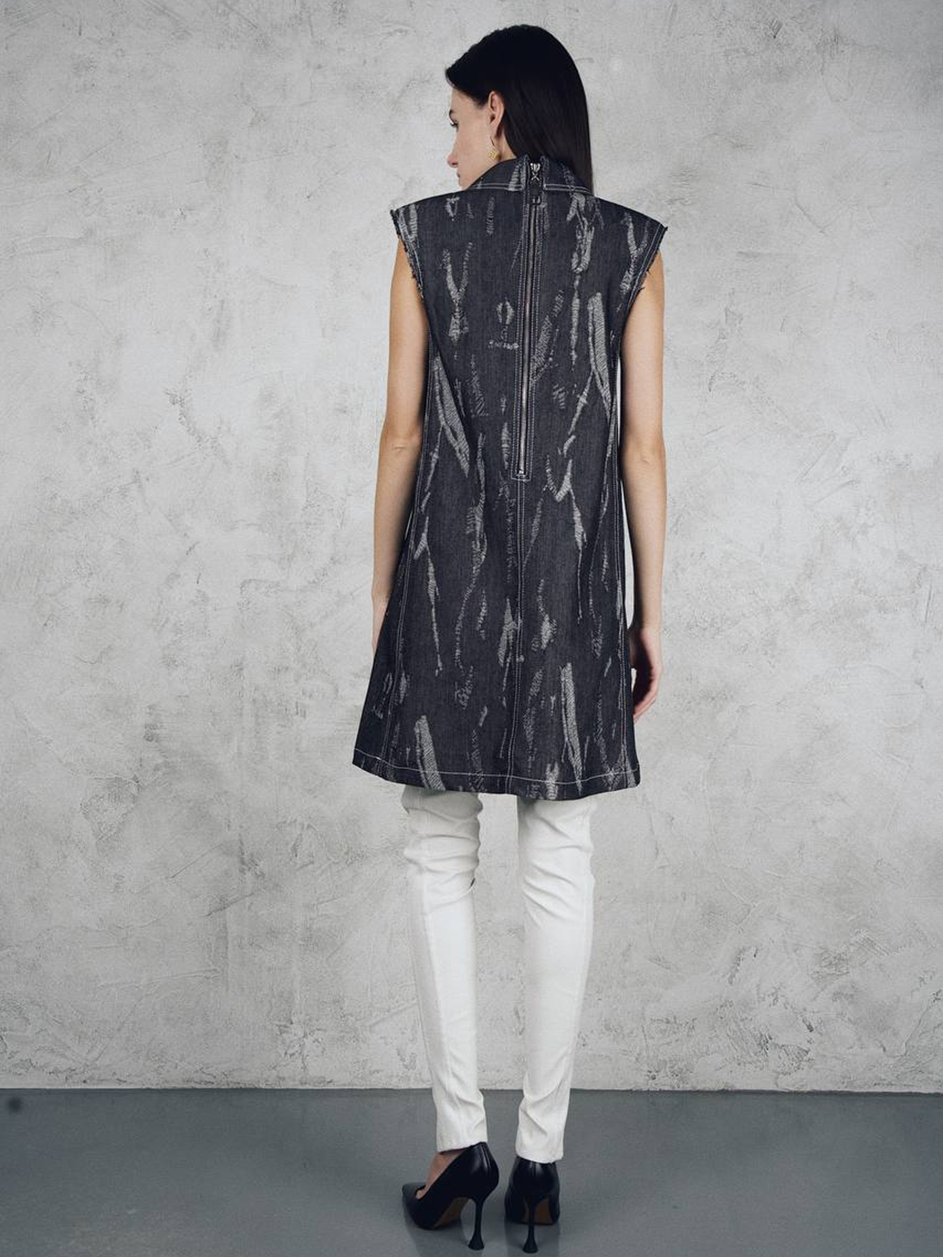 Платья ARTICHOKE модель ARTDENIMDRESS27S_GREY_S Фото