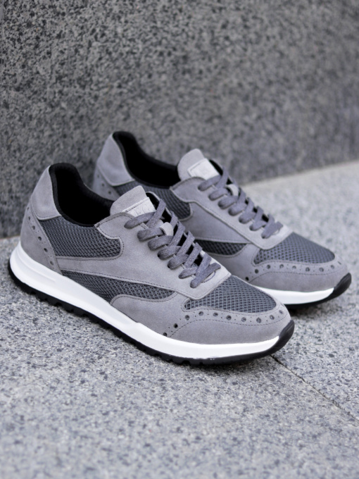 Кроссовки Legessy модель BRUNO_CAGE_GREY Фото