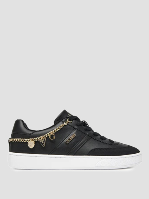 Кеды GUESS модель FLTNAO.LEA12;BLACK Фото