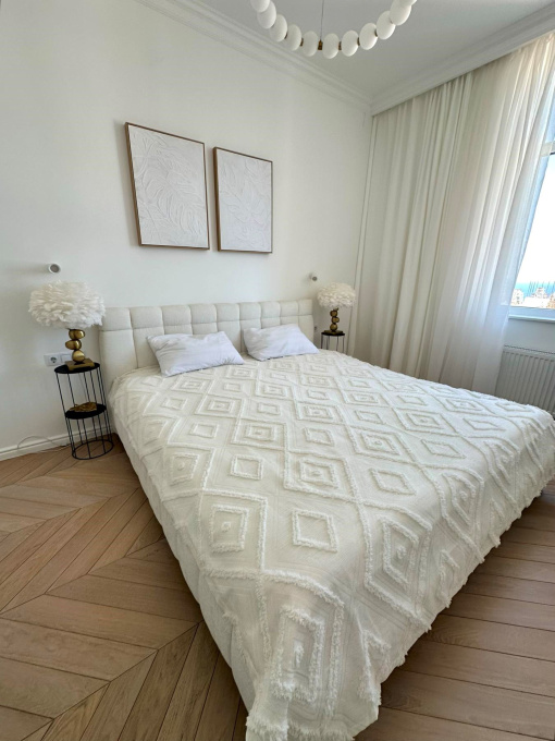 Покривало «Diamond Nordic» молочний Cosy модель DN180200M Фото