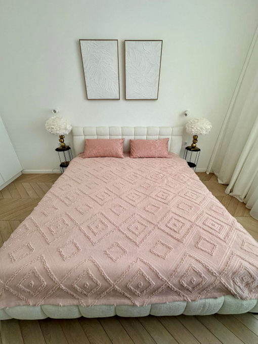 Покривало «Diamond Nordic», тьмяно-рожевий Cosy модель DN180200DP Фото