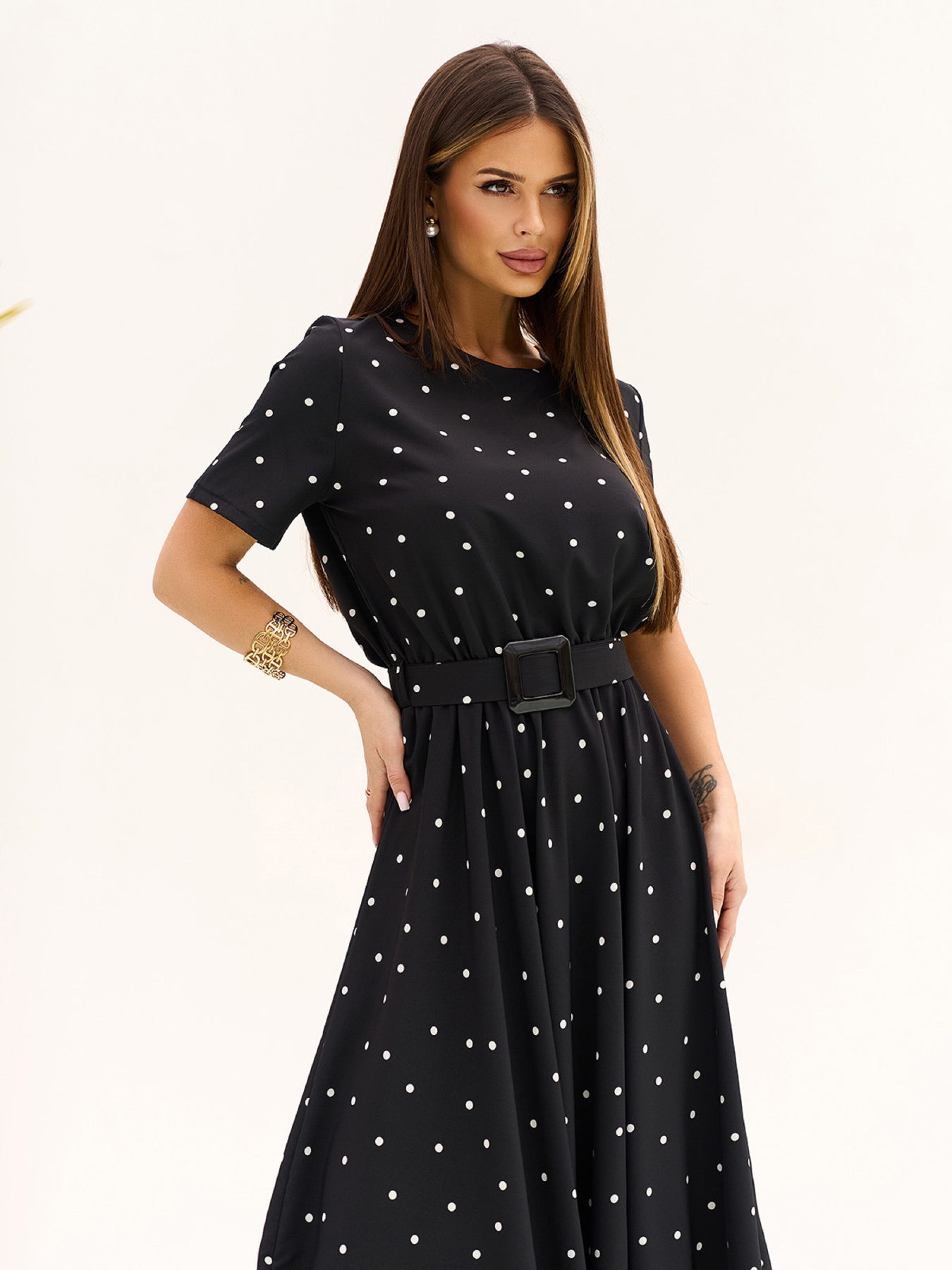 Платья ISSA Plus модель 15696_черный Фото