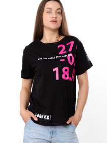 Футболки і поло Носи своє модель 8127-001-33-1-chornij-forever Фото