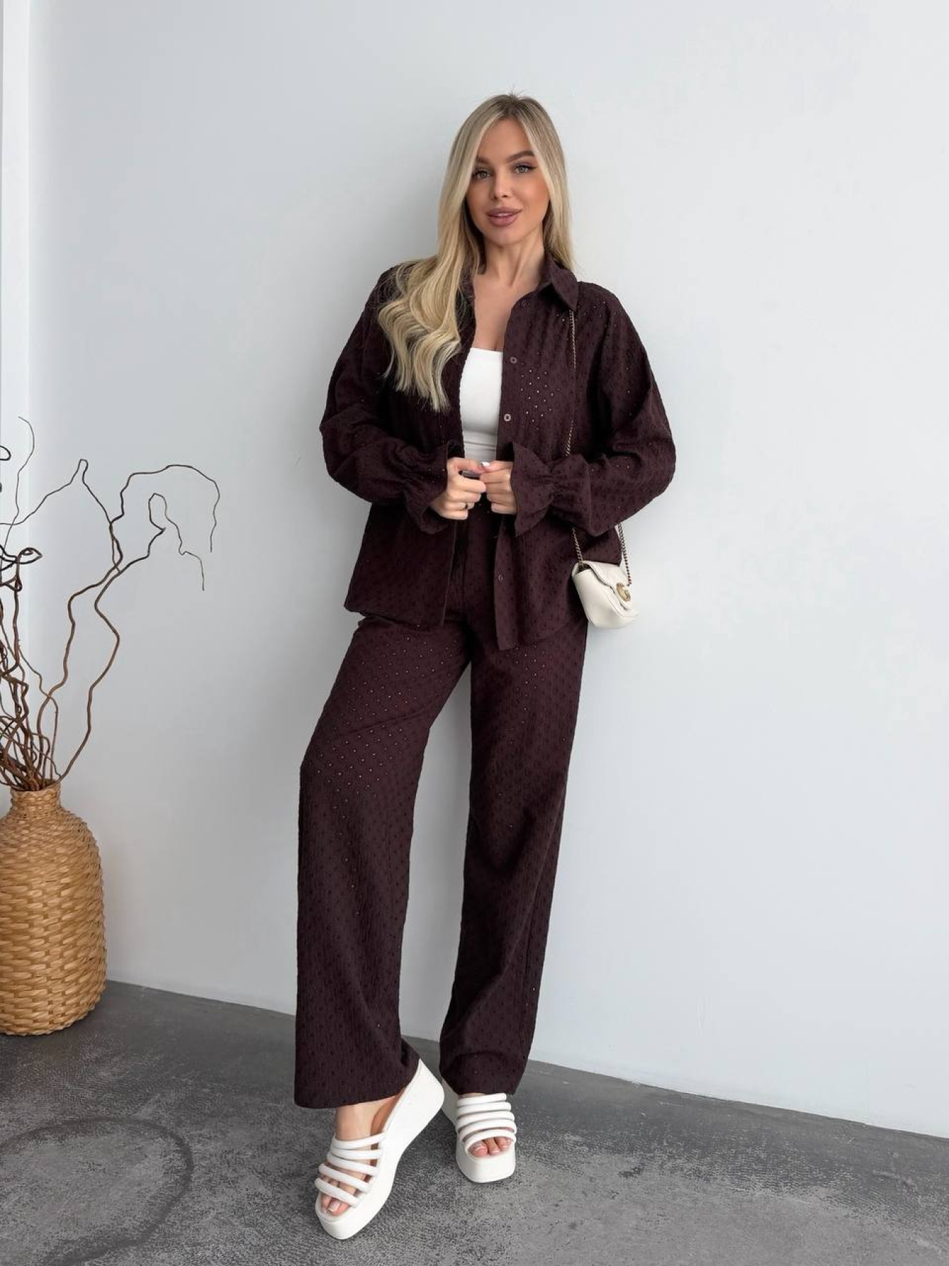 Костюми Uaclothes модель like18492-korichnevj Костюми Uaclothes модель like18492-korichnevj Фото