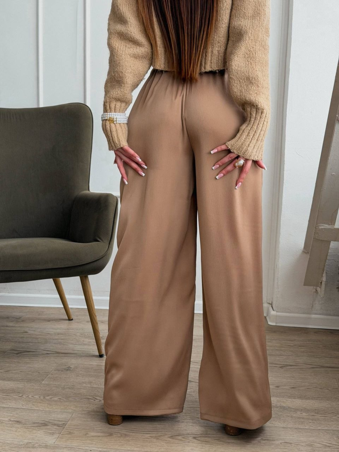 Штани Uaclothes модель like18452-bezhevj Фото