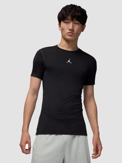 Футболки и поло Jordan Dri-Fit Short-Sleeve Base Layer Top Black модель HV4099-010 Фото