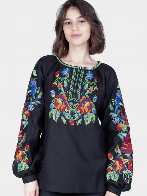 Сорочки Едельвіка модель 218-21-00black Фото