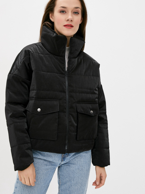 Куртки и дубленки ISSA Plus модель SA-309_black Фото