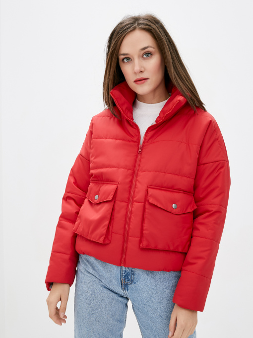 Куртки и дубленки ISSA Plus модель SA-309_red Фото