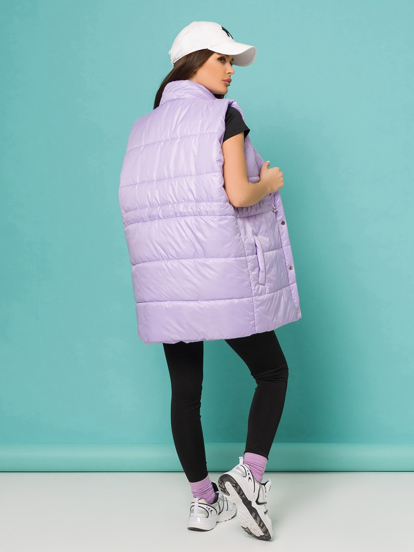 Куртки и дубленки ISSA Plus модель SA-337_lilac Фото