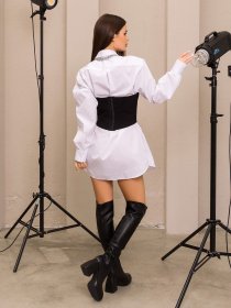 Боди и корсеты ISSA Plus модель 13198_black Фото