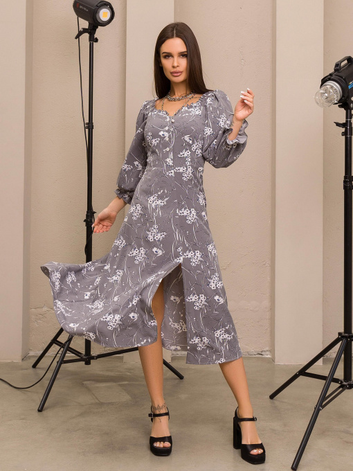 Сукні ISSA Plus модель SA-371_grey Фото