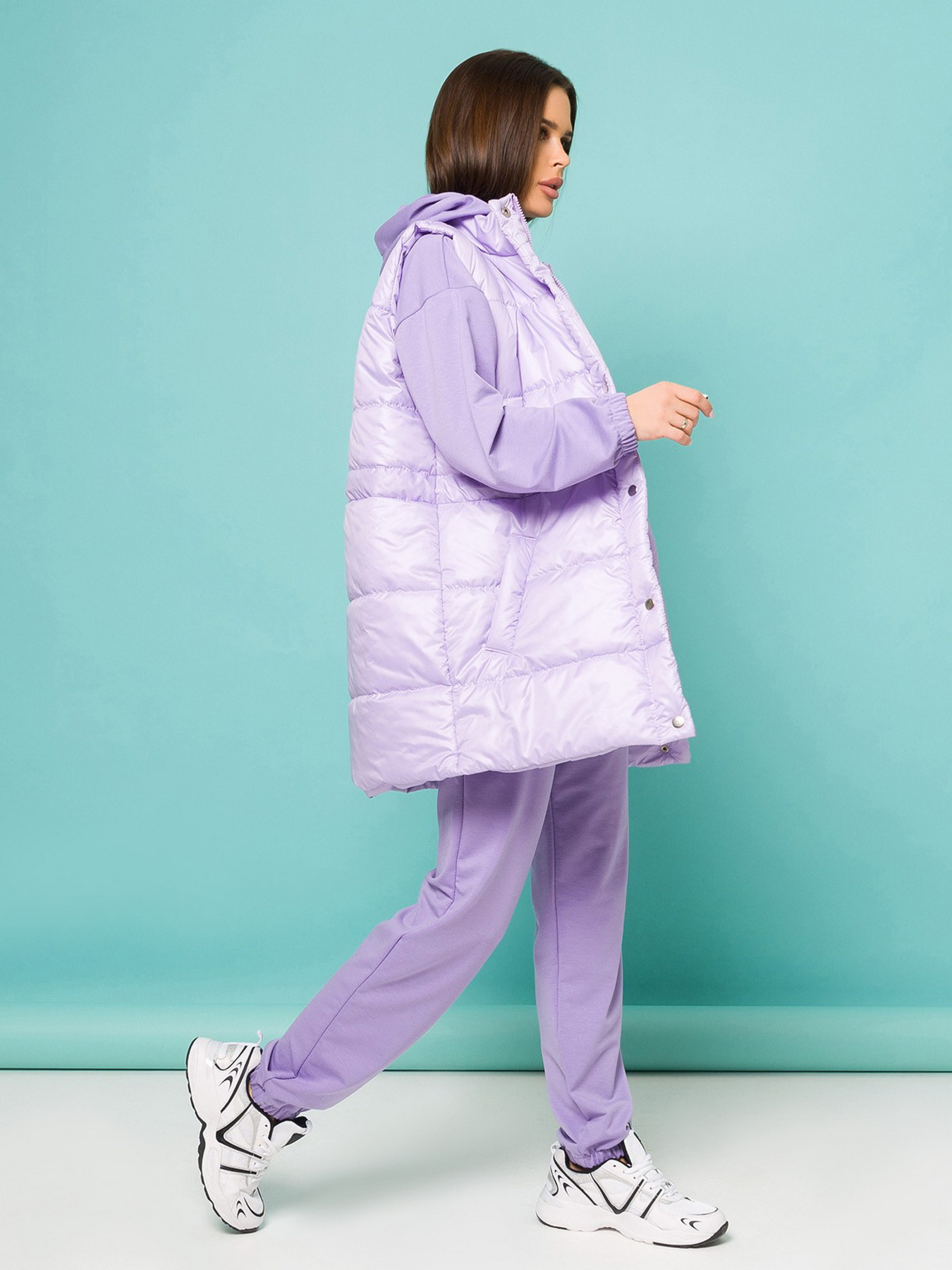 Костюмы ISSA Plus модель SA-383_lilac Фото